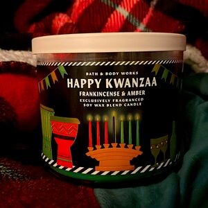 Bath & Body Works Happy Kwanzaa 3 Wick Candle